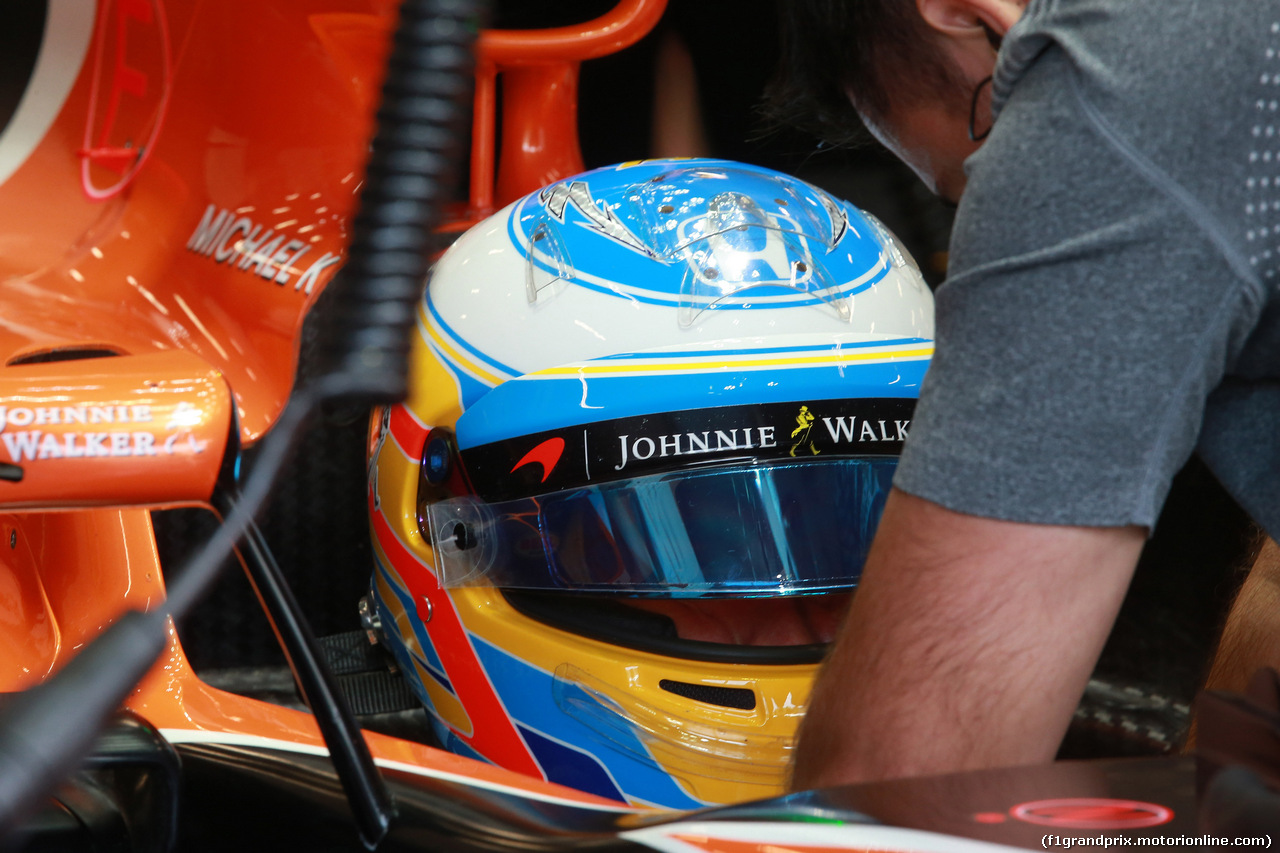 GP BELGIO, 25.08.2017 - Prove Libere 1, Fernando Alonso (ESP) McLaren MCL32