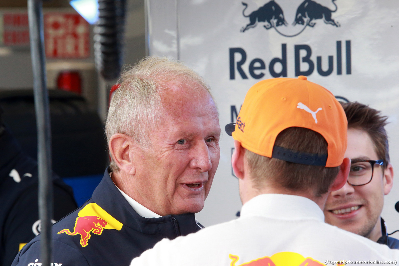 GP BELGIO, 25.08.2017 - Prove Libere 1, Helmut Marko (AUT), Red Bull Racing, Red Bull Advisor