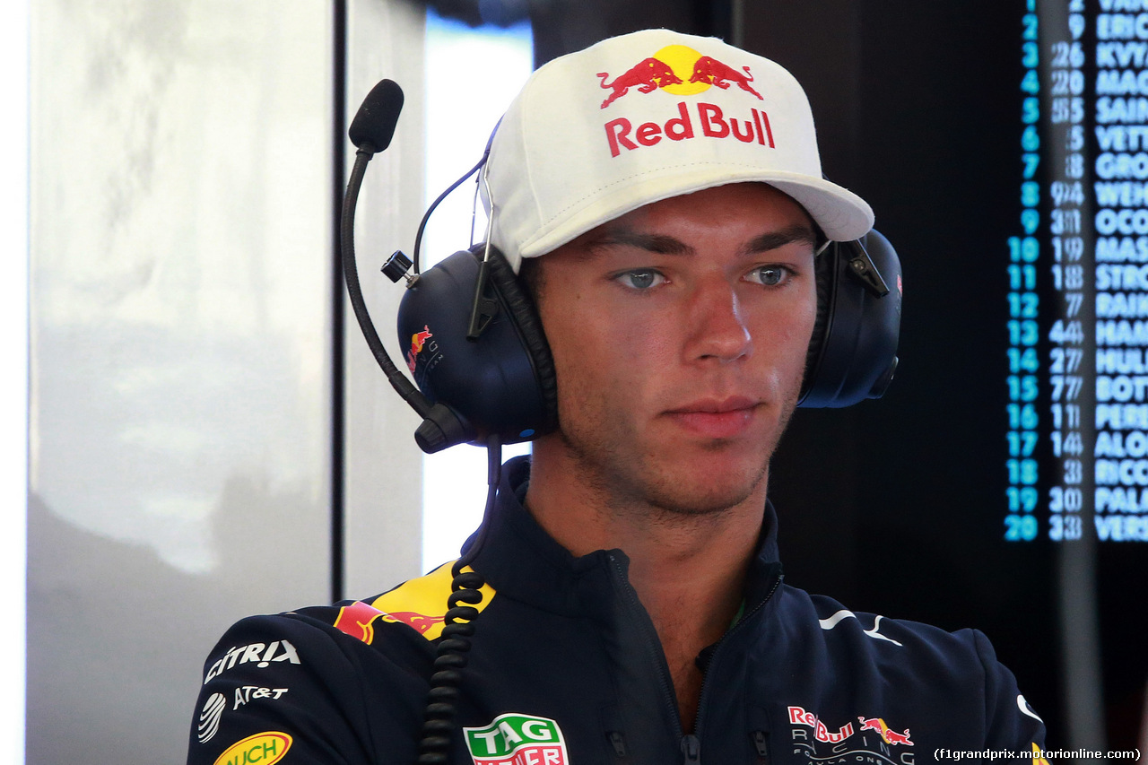 GP BELGIO, 25.08.2017 - Prove Libere 1, Pierre Gasly (FRA) Red Bull Racing, Test driver
