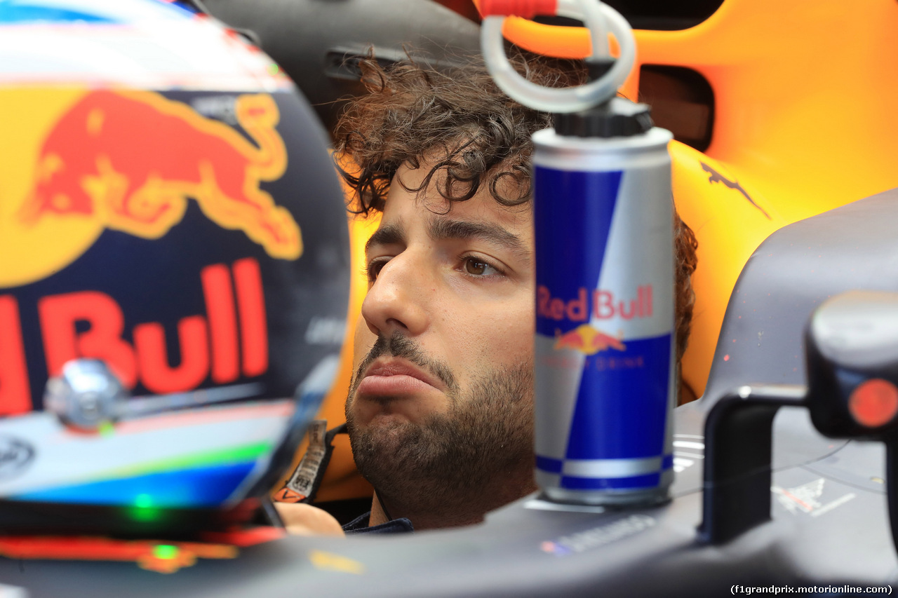 GP BELGIO, 25.08.2017 - Prove Libere 1, Daniel Ricciardo (AUS) Red Bull Racing RB13