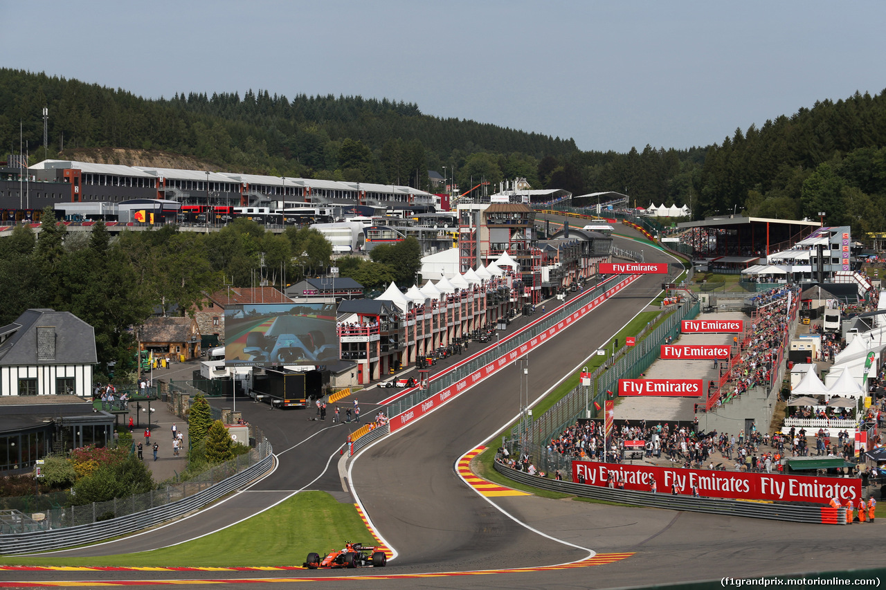GP BELGIO, 25.08.2017 - Prove Libere 1, Stoffel Vandoorne (BEL) McLaren MCL32