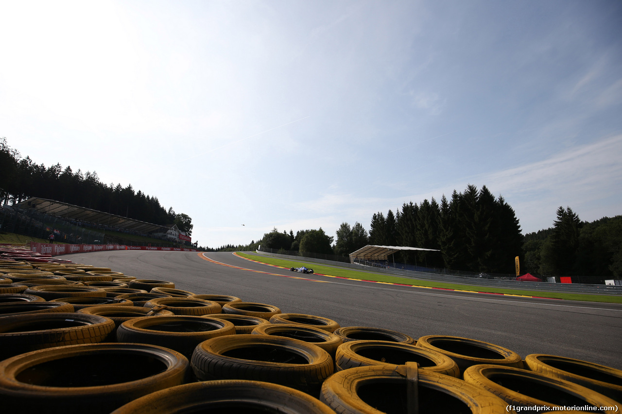 GP BELGIO, 25.08.2017 - Prove Libere 1, Marcus Ericsson (SUE) Sauber C36
