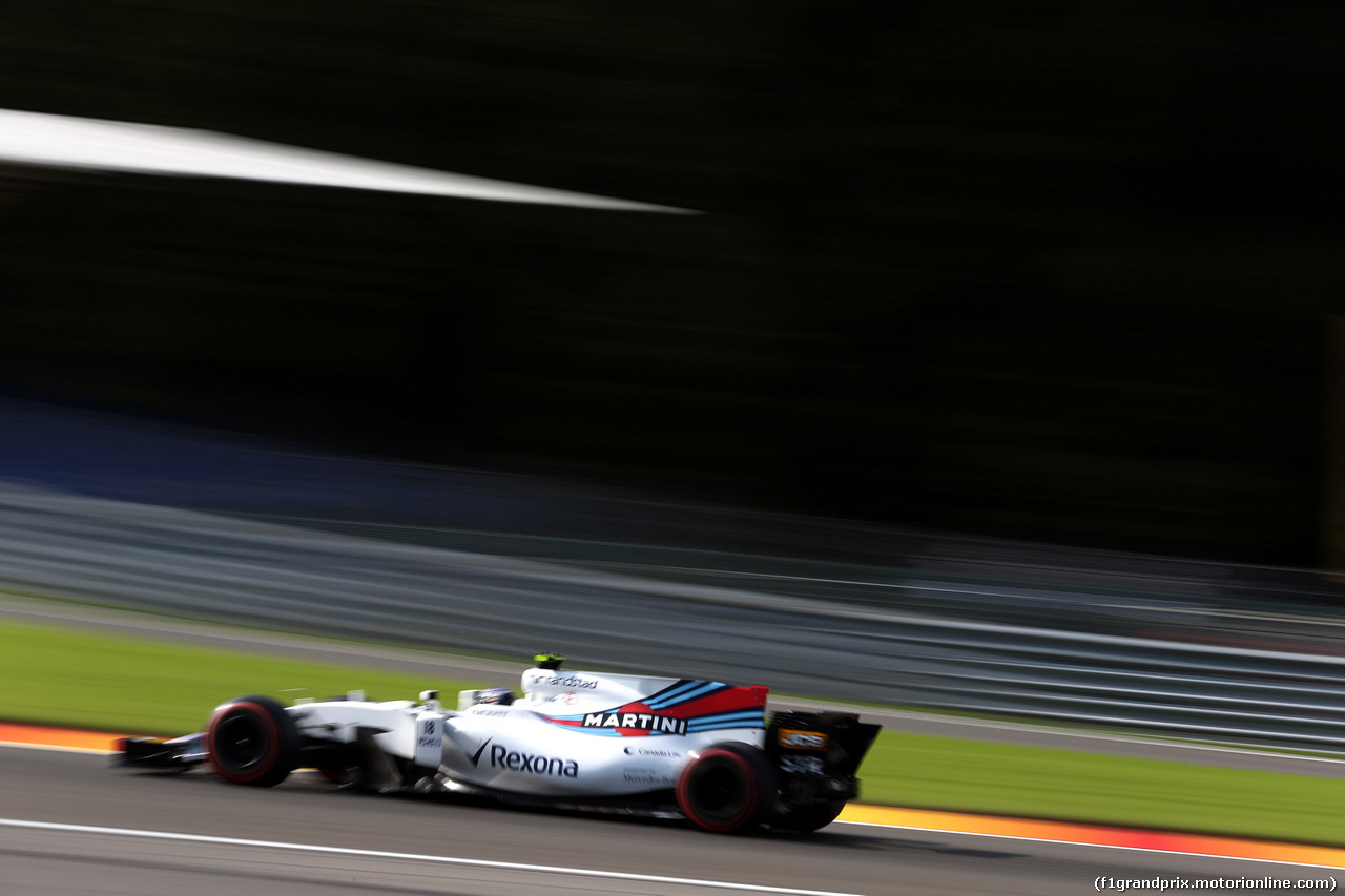 GP BELGIO, 25.08.2017 - Prove Libere 1, Lance Stroll (CDN) Williams FW40