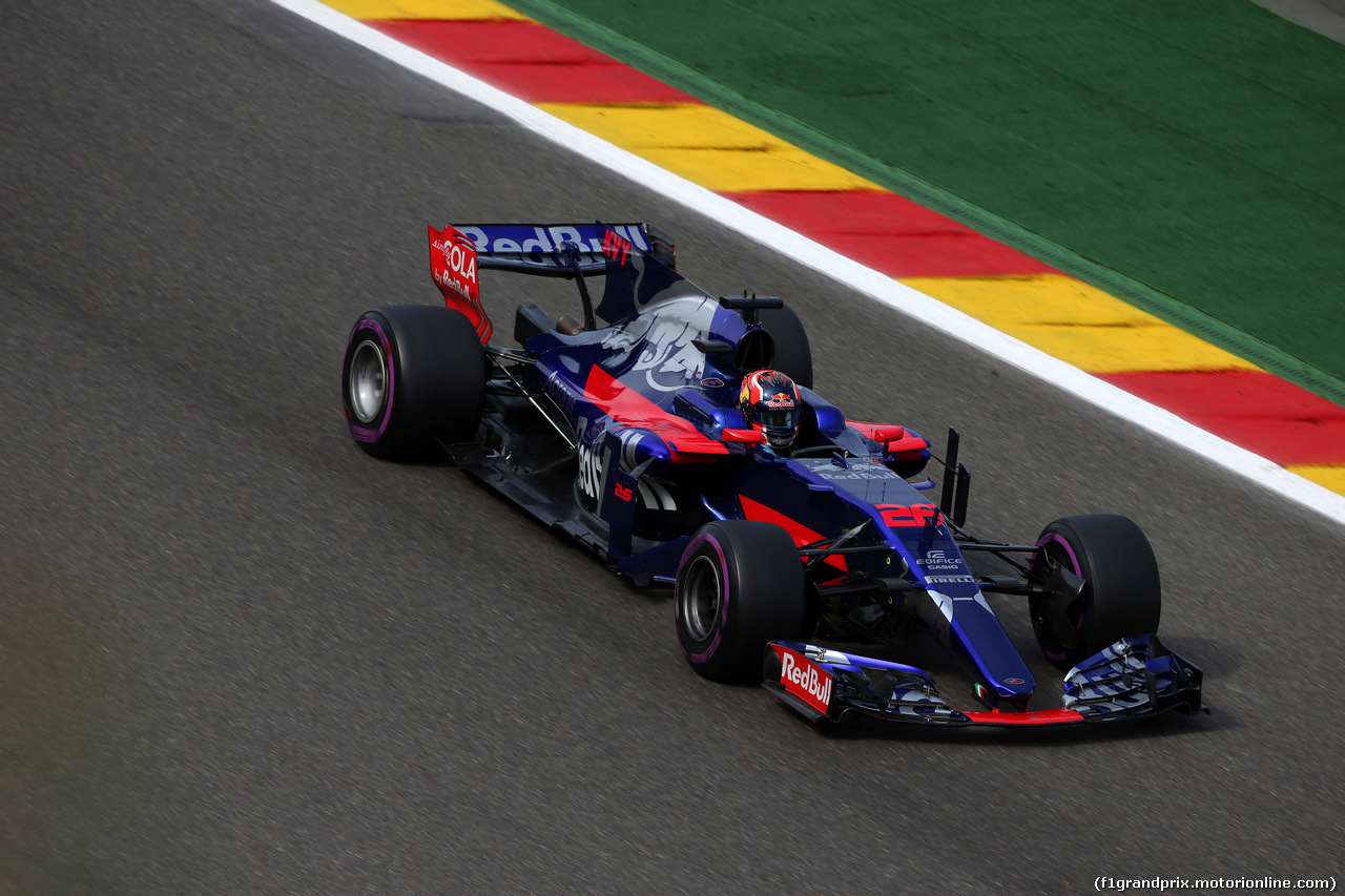 GP BELGIO, 25.08.2017 - Prove Libere 1, Daniil Kvyat (RUS) Scuderia Toro Rosso STR12