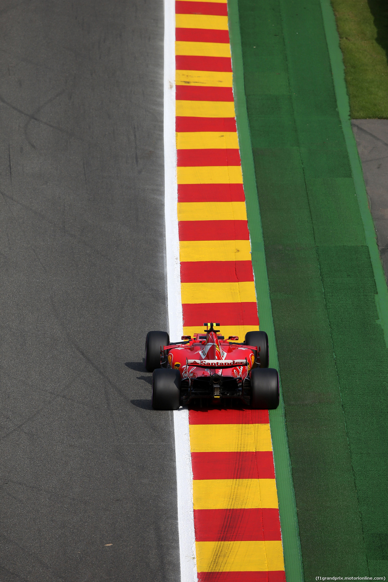 GP BELGIO, 25.08.2017 - Prove Libere 1, Kimi Raikkonen (FIN) Ferrari SF70H