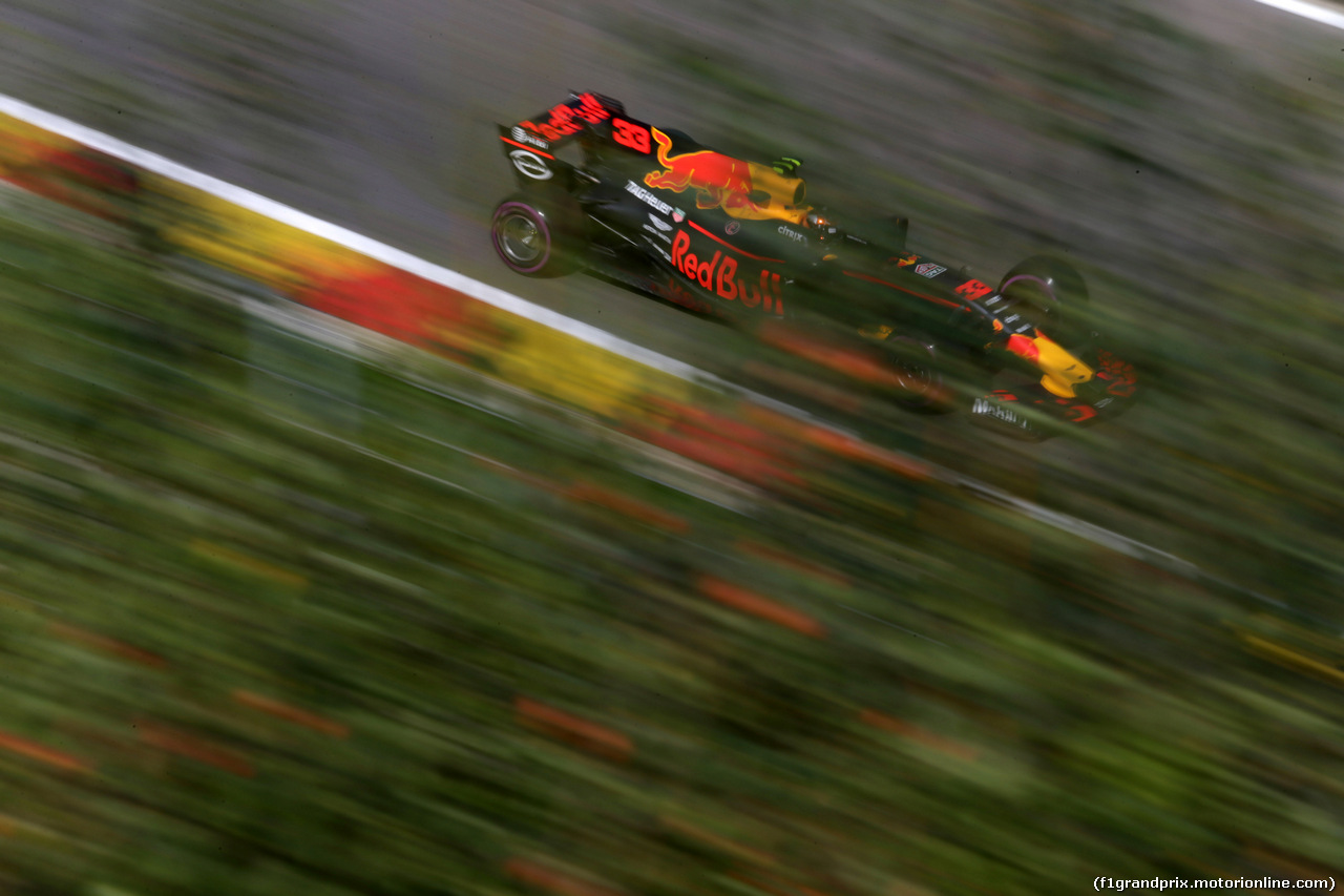 GP BELGIO, 25.08.2017 - Prove Libere 1, Max Verstappen (NED) Red Bull Racing RB13