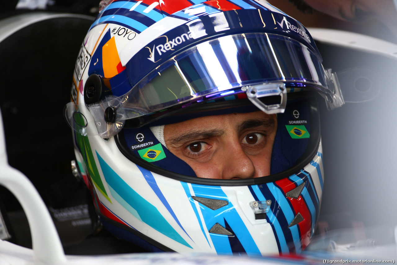 GP BELGIO, 25.08.2017 - Prove Libere 1, Felipe Massa (BRA) Williams FW40