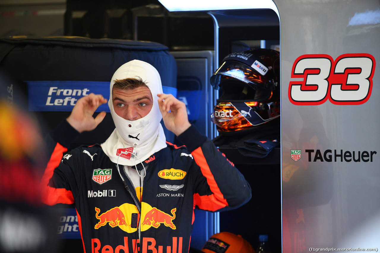 GP BELGIO, 25.08.2017 - Prove Libere 1, Max Verstappen (NED) Red Bull Racing RB13