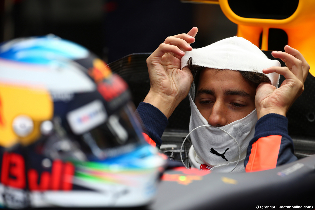 GP BELGIO, 25.08.2017 - Prove Libere 1, Daniel Ricciardo (AUS) Red Bull Racing RB13