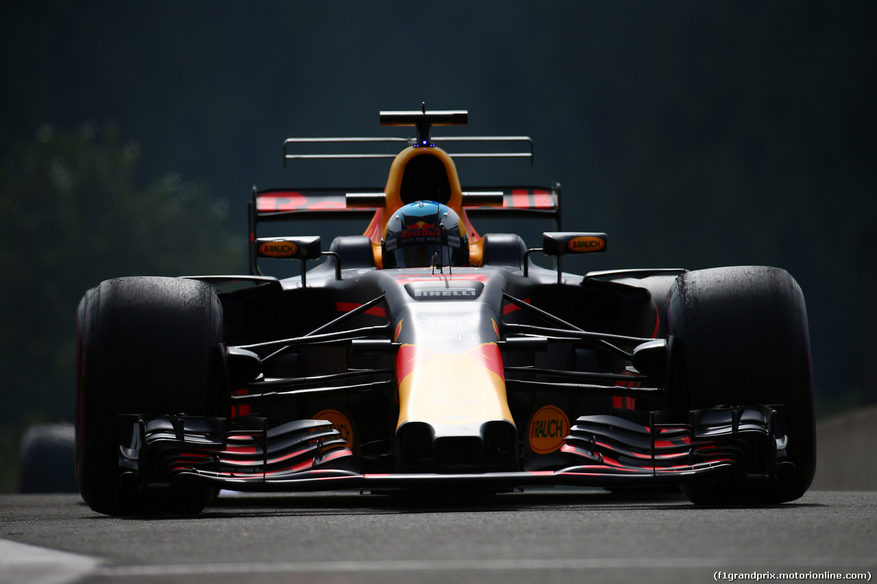 GP BELGIO, 25.08.2017 - Prove Libere 1, Daniel Ricciardo (AUS) Red Bull Racing RB13