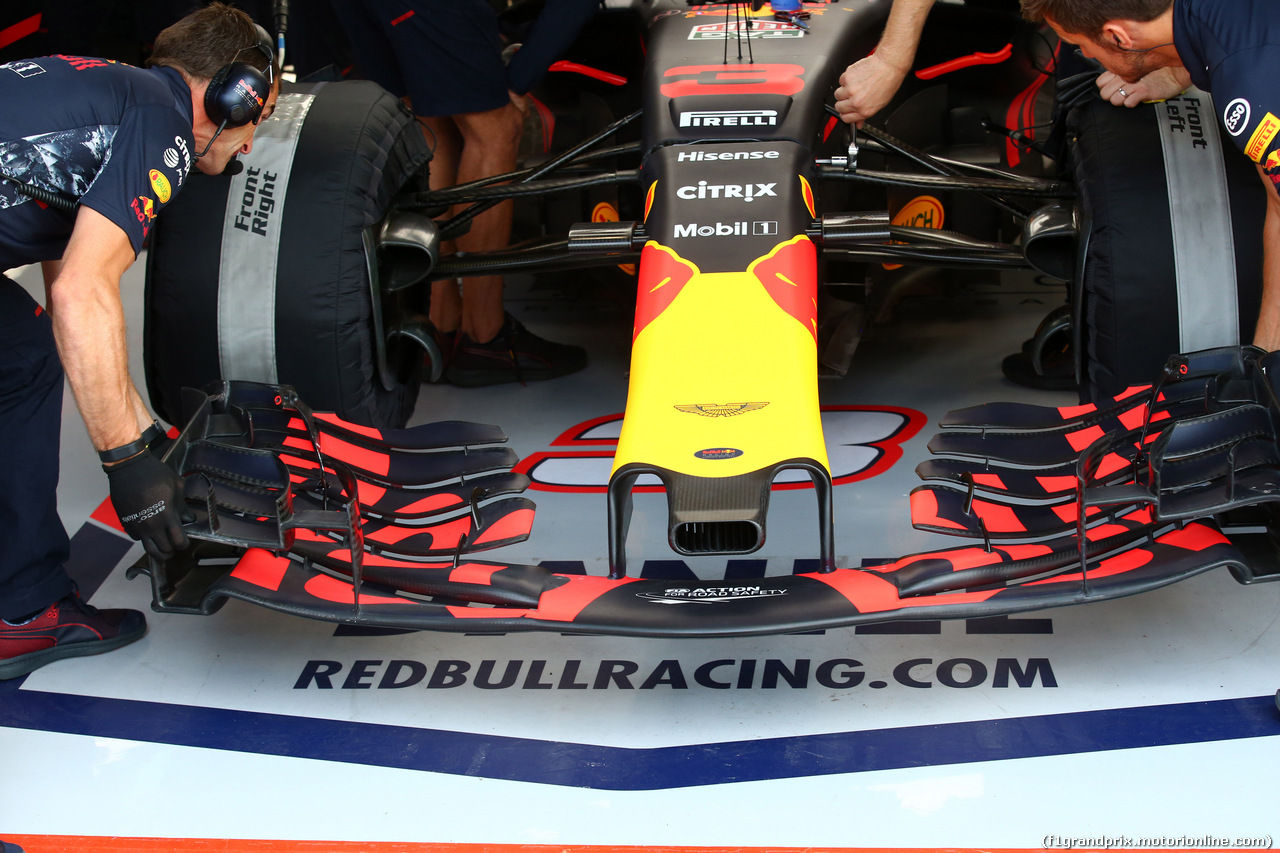 GP BELGIO, 25.08.2017 - Prove Libere 1, Daniel Ricciardo (AUS) Red Bull Racing RB13