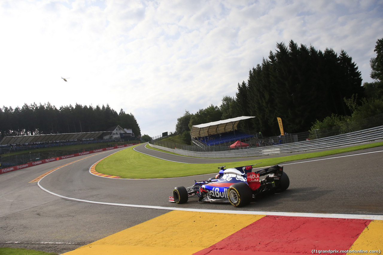 GP BELGIO, 25.08.2017 - Prove Libere 1, Daniil Kvyat (RUS) Scuderia Toro Rosso STR12