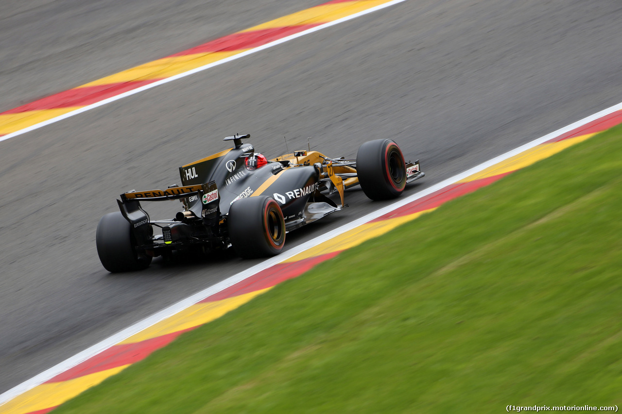 GP BELGIO, 25.08.2017 - Prove Libere 2, Nico Hulkenberg (GER) Renault Sport F1 Team RS17