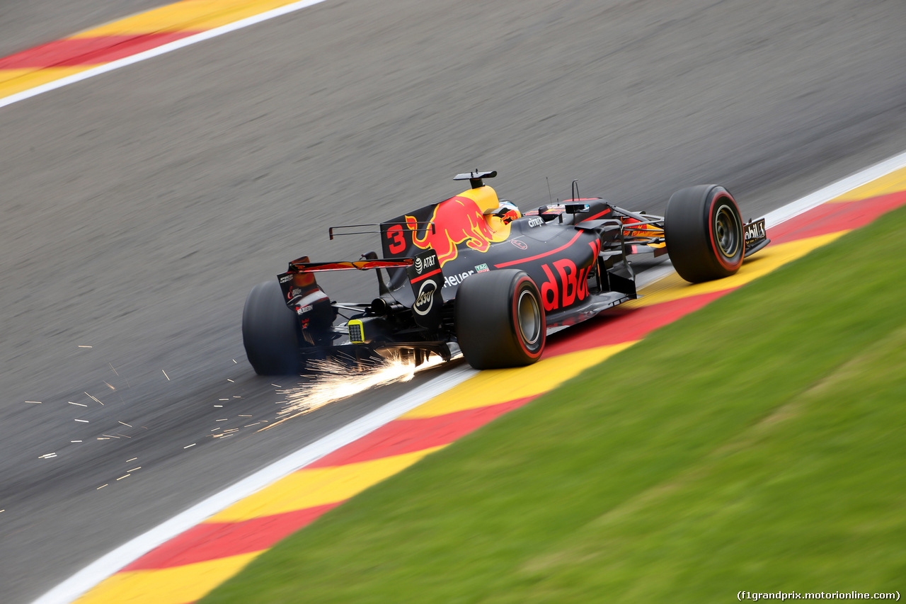 GP BELGIO, 25.08.2017 - Prove Libere 2, Daniel Ricciardo (AUS) Red Bull Racing RB13