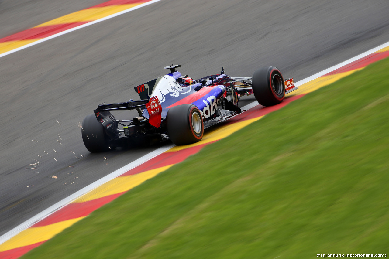 GP BELGIO, 25.08.2017 - Prove Libere 2, Daniil Kvyat (RUS) Scuderia Toro Rosso STR12