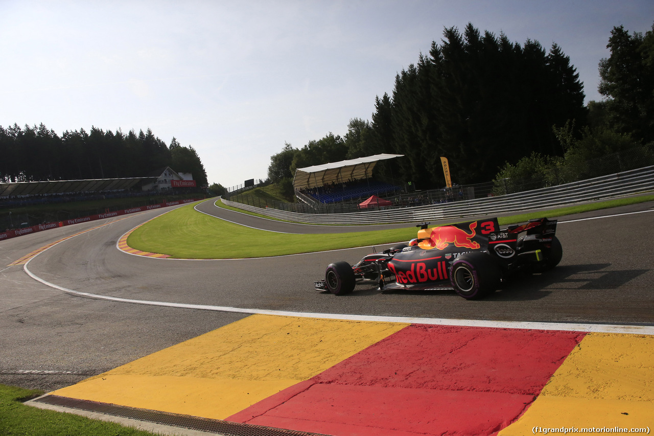 GP BELGIO, 25.08.2017 - Prove Libere 1, Daniel Ricciardo (AUS) Red Bull Racing RB13