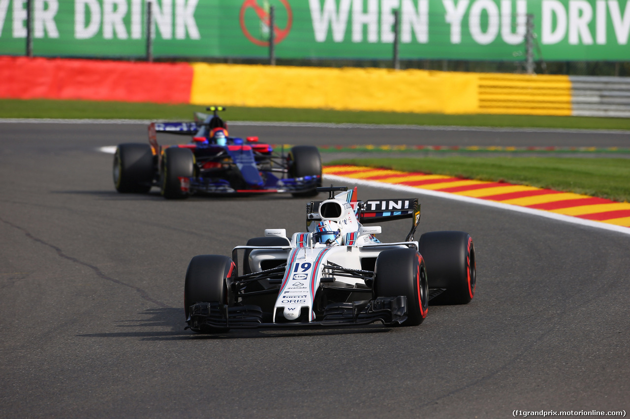 GP BELGIO, 25.08.2017 - Prove Libere 1, Lance Stroll (CDN) Williams FW40