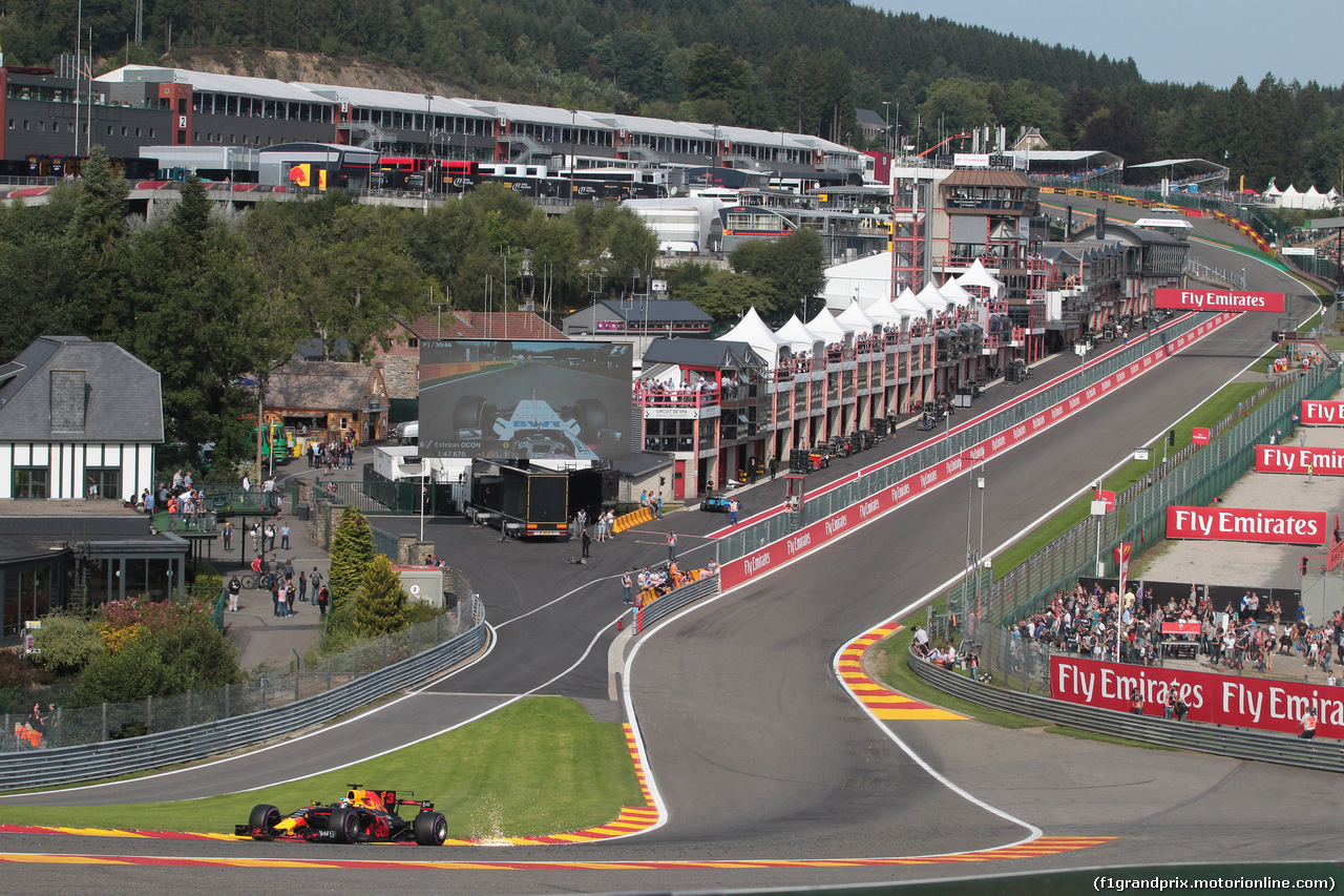 GP BELGIO, 25.08.2017 - Prove Libere 1, Daniel Ricciardo (AUS) Red Bull Racing RB13