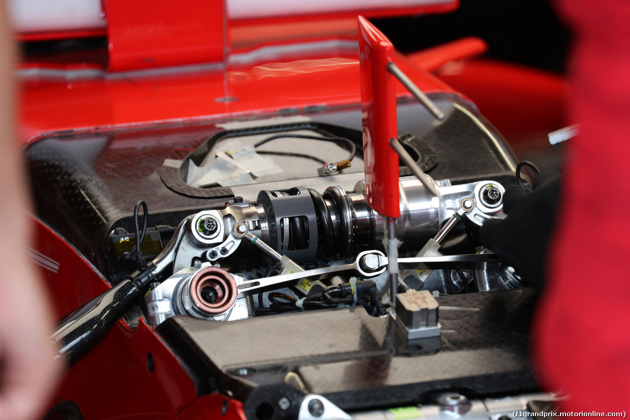 GP BELGIO, 25.08.2017 - Prove Libere 2, Ferrari SF70H, detail