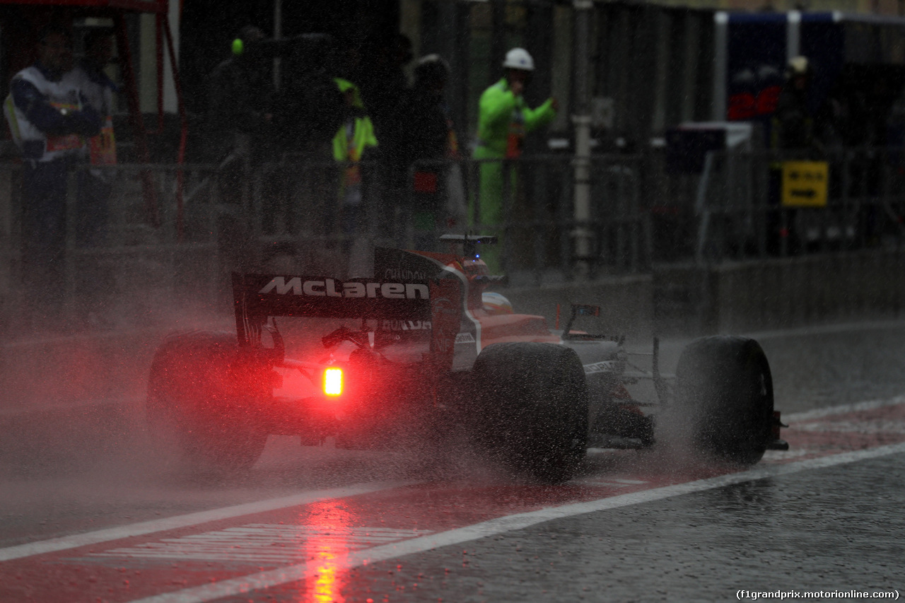 GP BELGIO, 25.08.2017 - Prove Libere 2, Fernando Alonso (ESP) McLaren MCL32