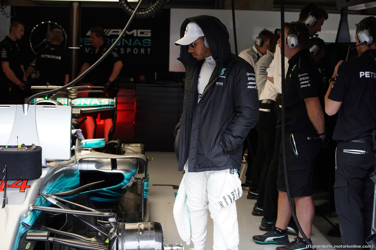 GP BELGIO, 25.08.2017 - Prove Libere 2, Lewis Hamilton (GBR) Mercedes AMG F1 W08