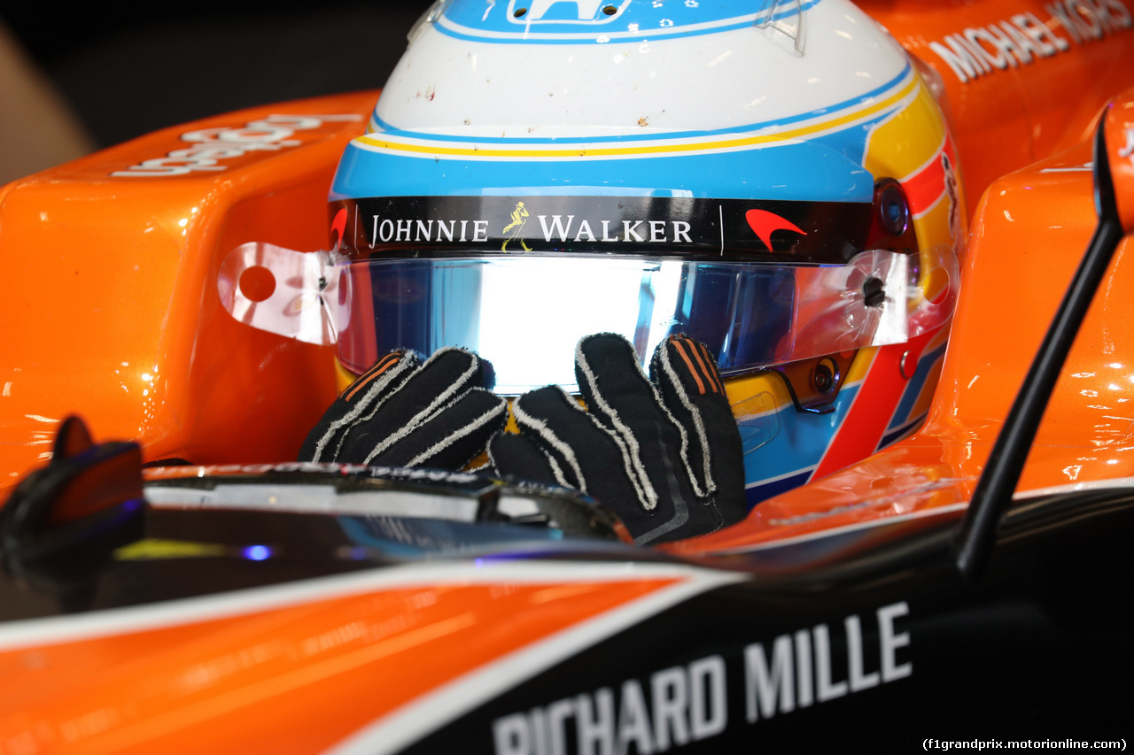 GP BELGIO, 25.08.2017 - Prove Libere 2, Fernando Alonso (ESP) McLaren MCL32