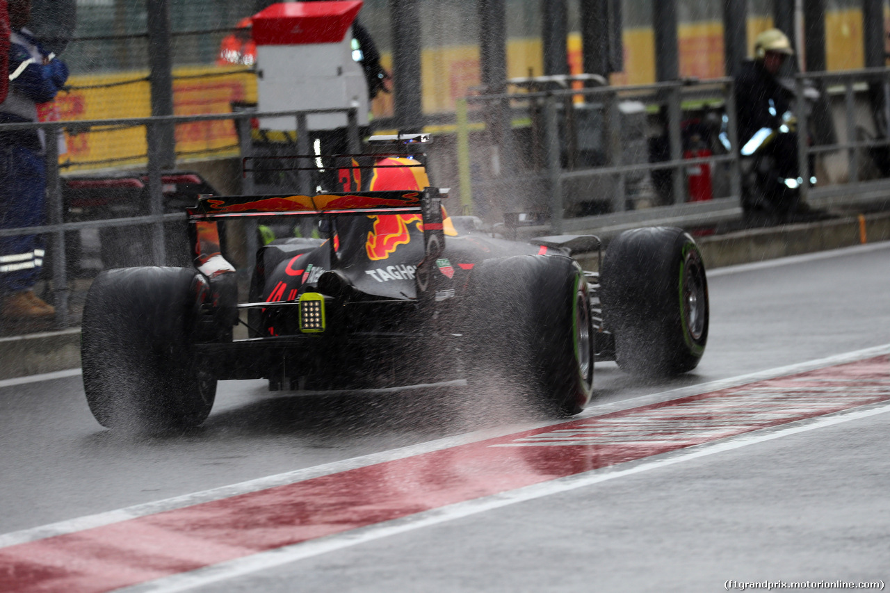 GP BELGIO, 25.08.2017 - Prove Libere 2, Daniel Ricciardo (AUS) Red Bull Racing RB13