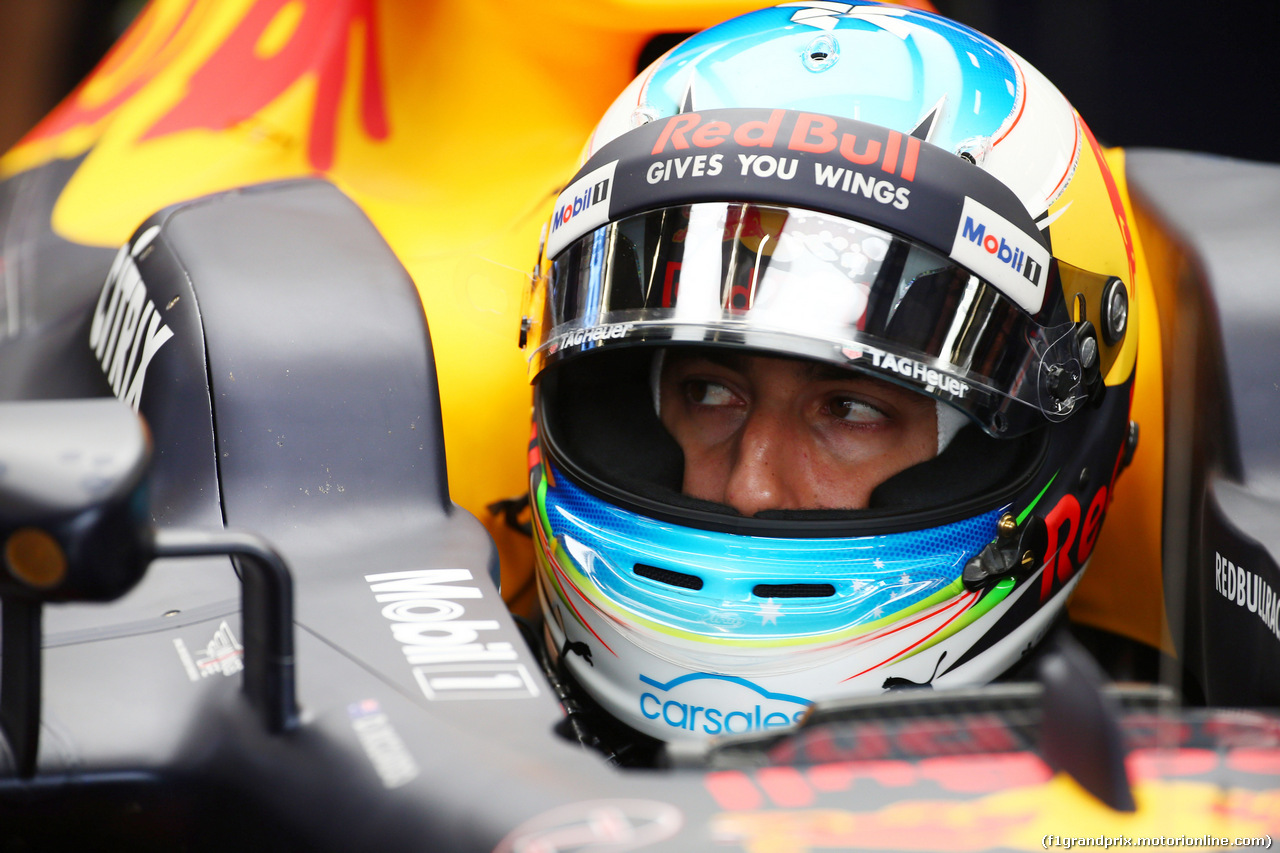 GP BELGIO, 25.08.2017 - Prove Libere 2, Daniel Ricciardo (AUS) Red Bull Racing RB13