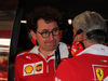 GP BELGIO, 25.08.2017 - Free Practice 2, Mattia Binotto (ITA) Chief Technical Officer, Ferrari e Maurizio Arrivabene (ITA) Ferrari Team Principal