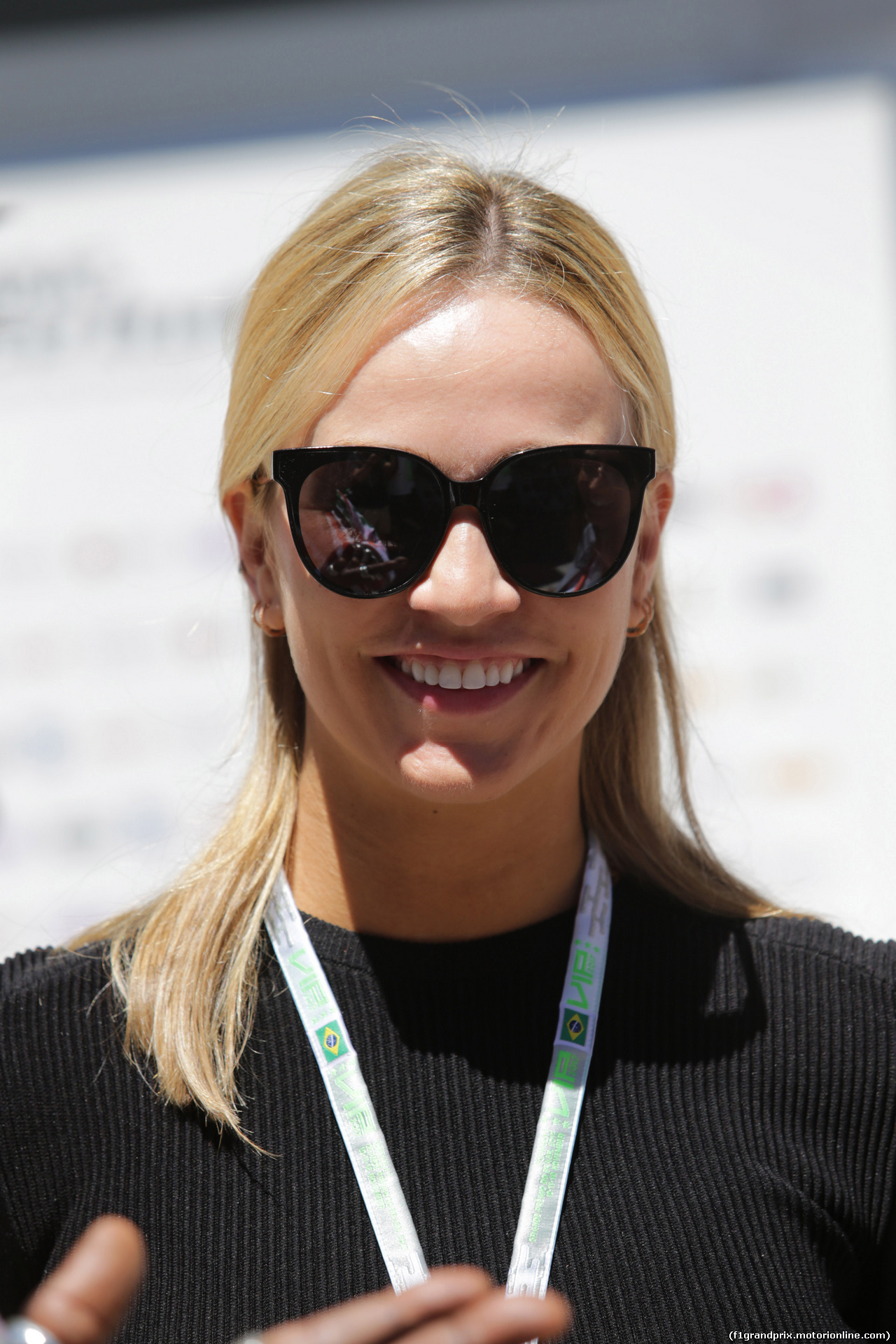 GP BRASILE, 12.11.2017 - Carmen Jorda (ESP) Renault Sport Formula One Team Development Driver