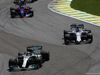 GP BRASILE, 12.11.2017 - Gara, Lewis Hamilton (GBR) Mercedes AMG F1 W08 e Lance Stroll (CDN) Williams FW40
