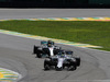GP BRASILE, 12.11.2017 - Gara, Felipe Massa (BRA) Williams FW40 e Lewis Hamilton (GBR) Mercedes AMG F1 W08