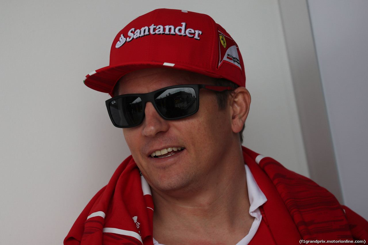 GP BRASILE, 09.11.2017 - Kimi Raikkonen (FIN) Ferrari SF70H