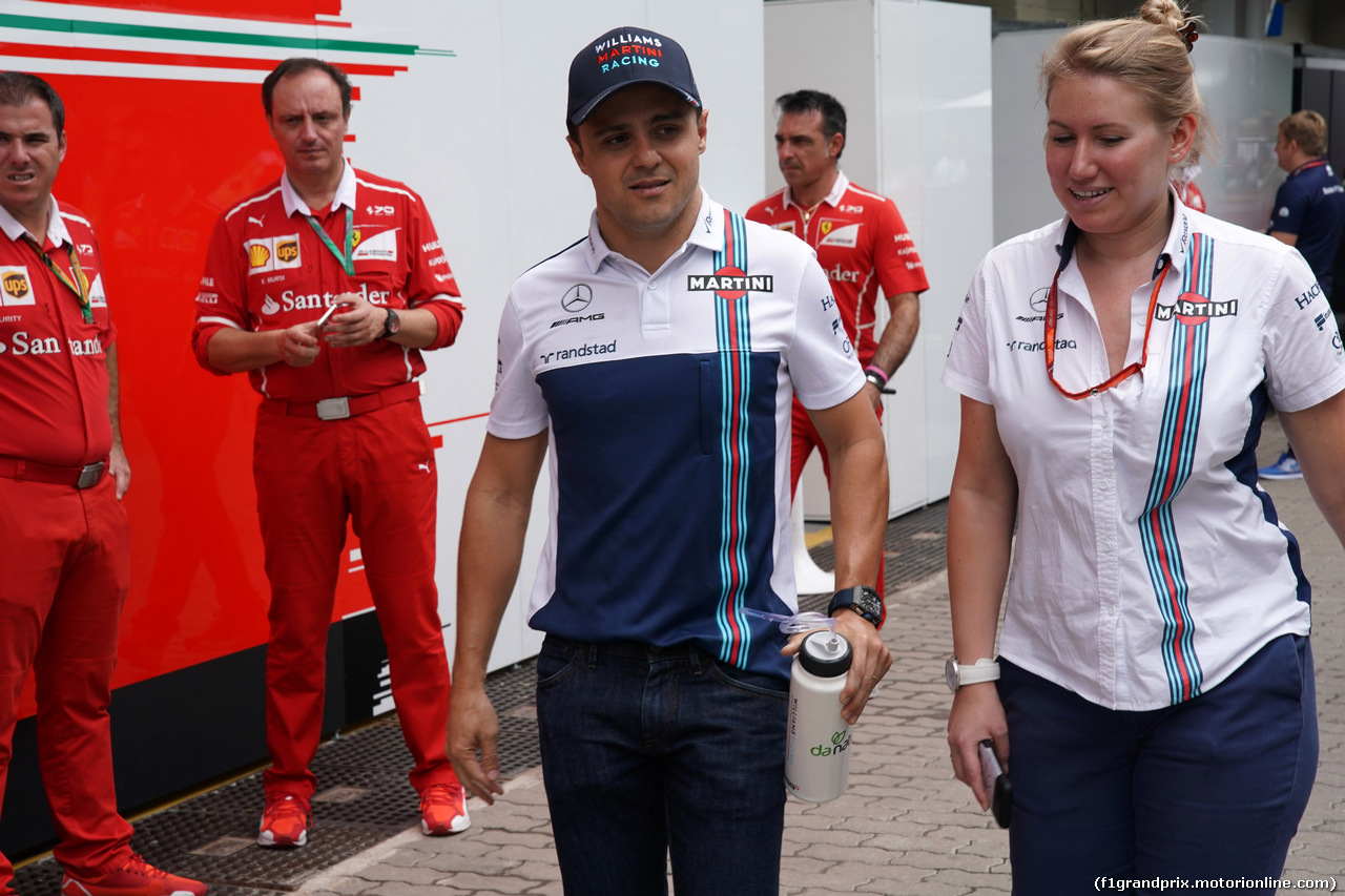 GP BRASILE, 09.11.2017 - Felipe Massa (BRA) Williams FW40