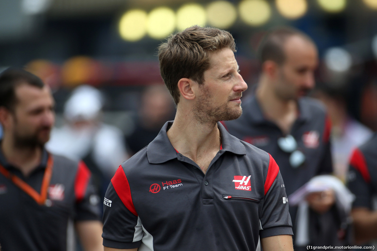 GP BRASILE, 09.11.2017 - Romain Grosjean (FRA) Haas F1 Team VF-17