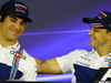 GP BRASILE, 09.11.2017 - Conferenza Stampa, Lance Stroll (CDN) Williams FW40 e Felipe Massa (BRA) Williams FW40