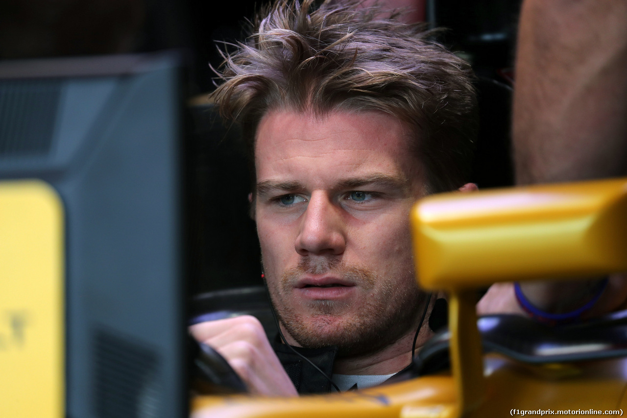 GP BRASILE, 11.11.2017 - Prove Libere 3, Nico Hulkenberg (GER) Renault Sport F1 Team RS17