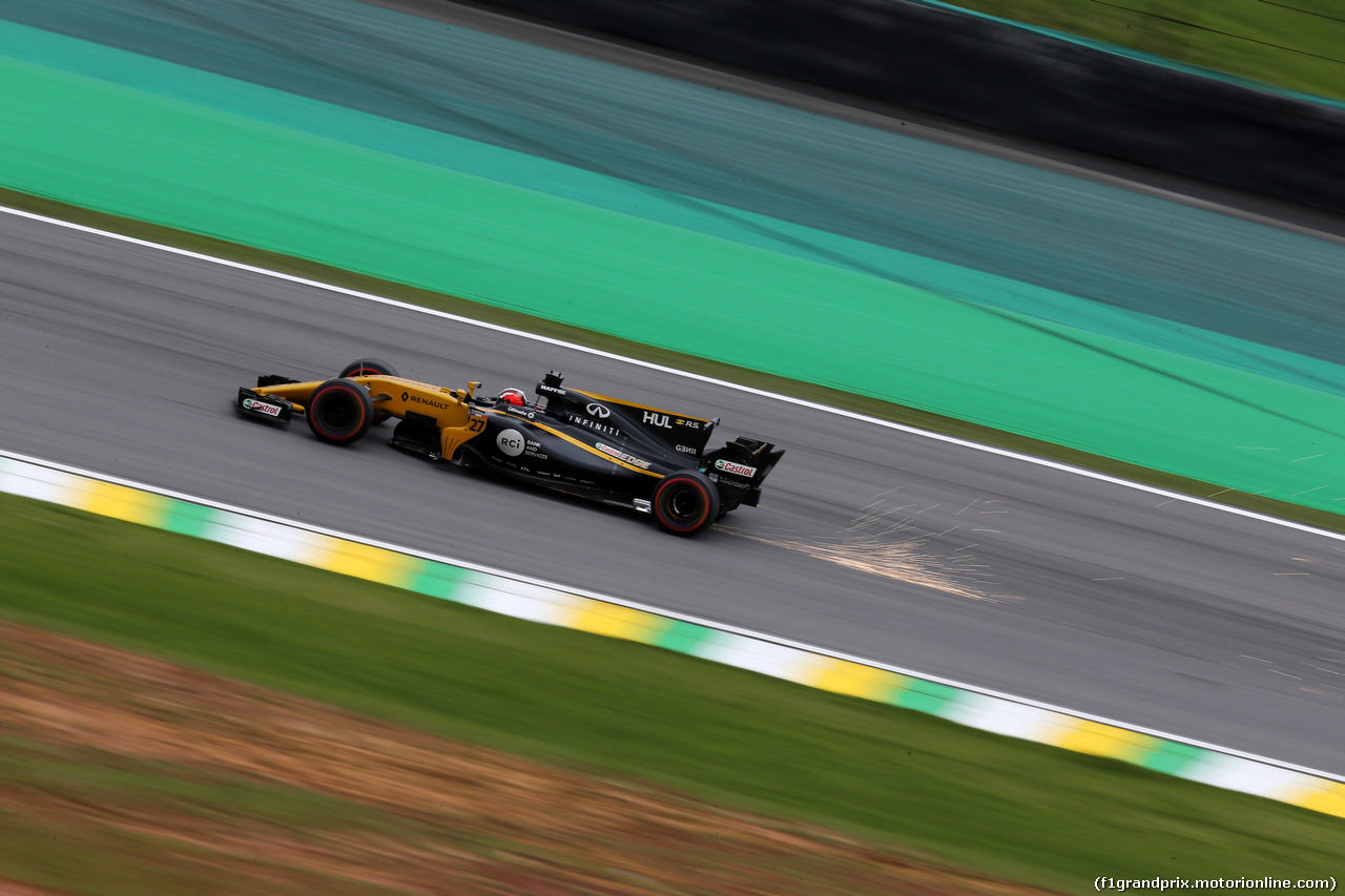 GP BRASILE, 11.11.2017 - Qualifiche, Nico Hulkenberg (GER) Renault Sport F1 Team RS17