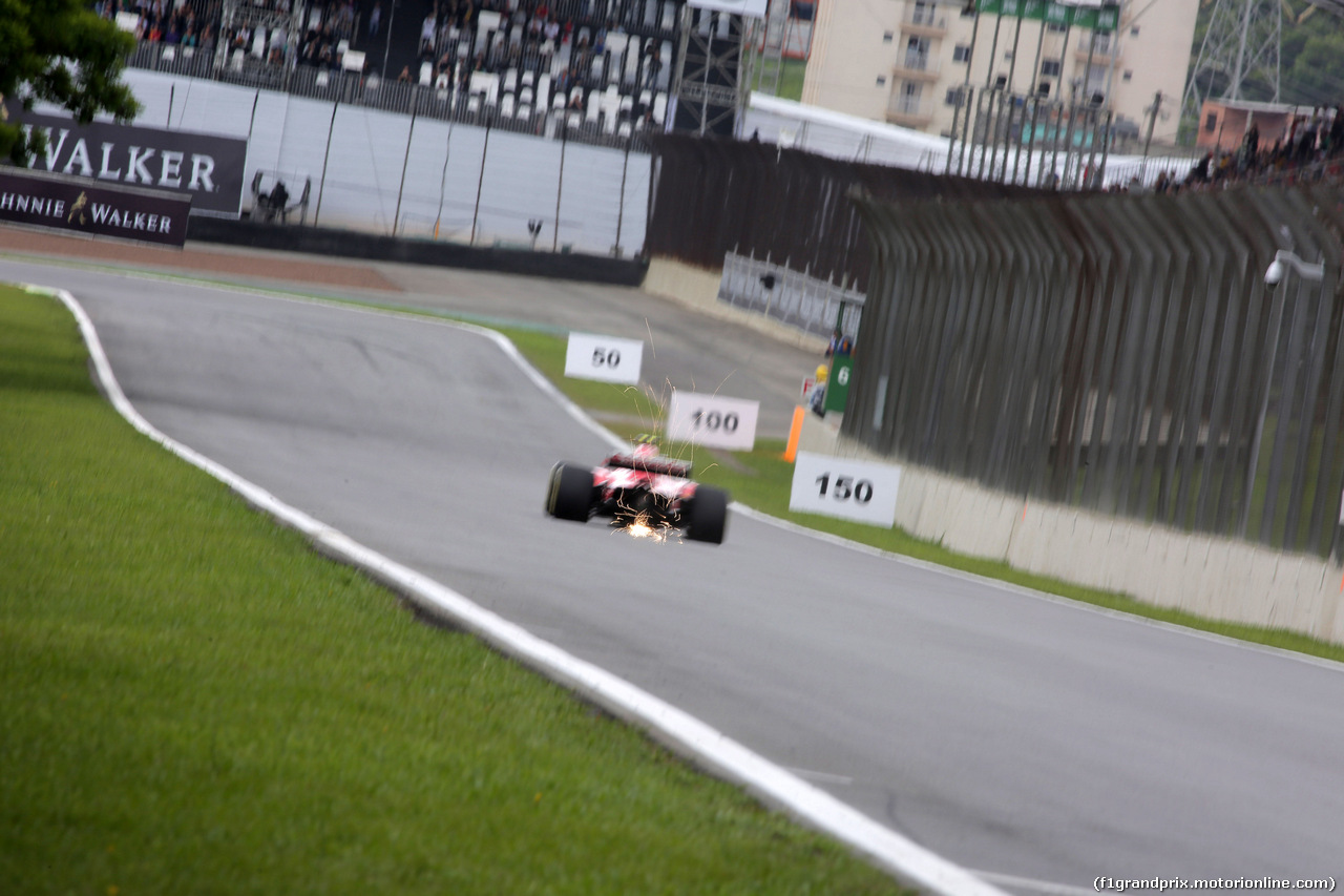 GP BRASILE, 11.11.2017 - Qualifiche, Kimi Raikkonen (FIN) Ferrari SF70H