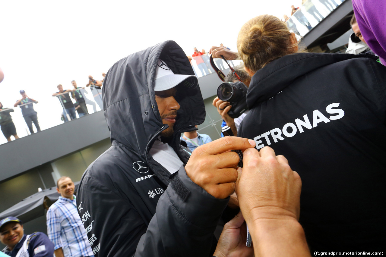 GP BRASILE, 11.11.2017 - Qualifiche, Lewis Hamilton (GBR) Mercedes AMG F1 W08