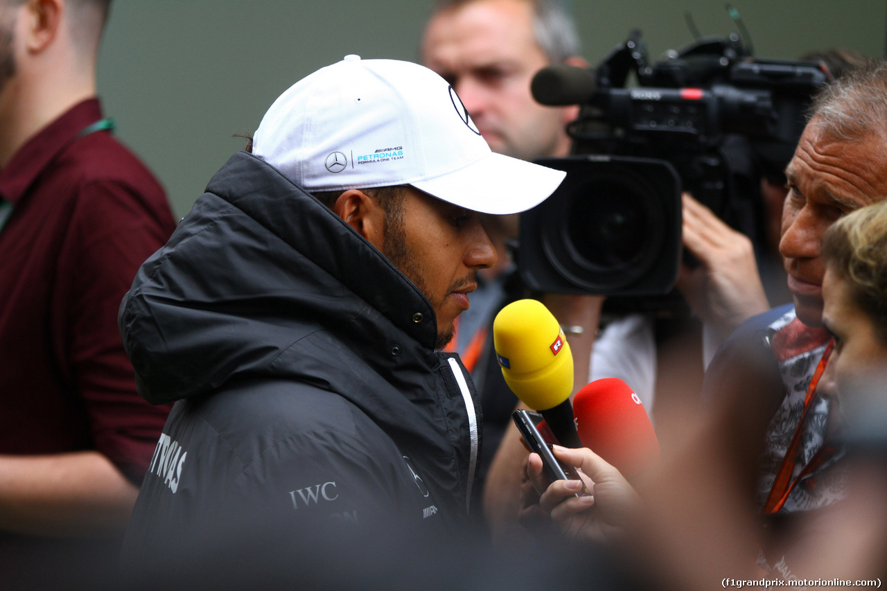 GP BRASILE, 11.11.2017 - Qualifiche, Lewis Hamilton (GBR) Mercedes AMG F1 W08