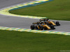 GP BRASILE, 11.11.2017 - Qualifiche, Carlos Sainz Jr (ESP) Renault Sport F1 Team RS17 e Nico Hulkenberg (GER) Renault Sport F1 Team RS17