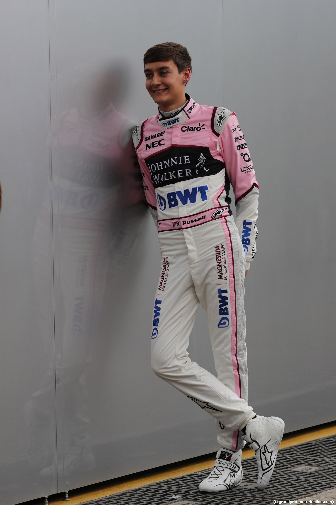 GP BRASILE, 09.11.2017 - George Russell (GBR) Test Driver, Sahara Force India F1 VJM010