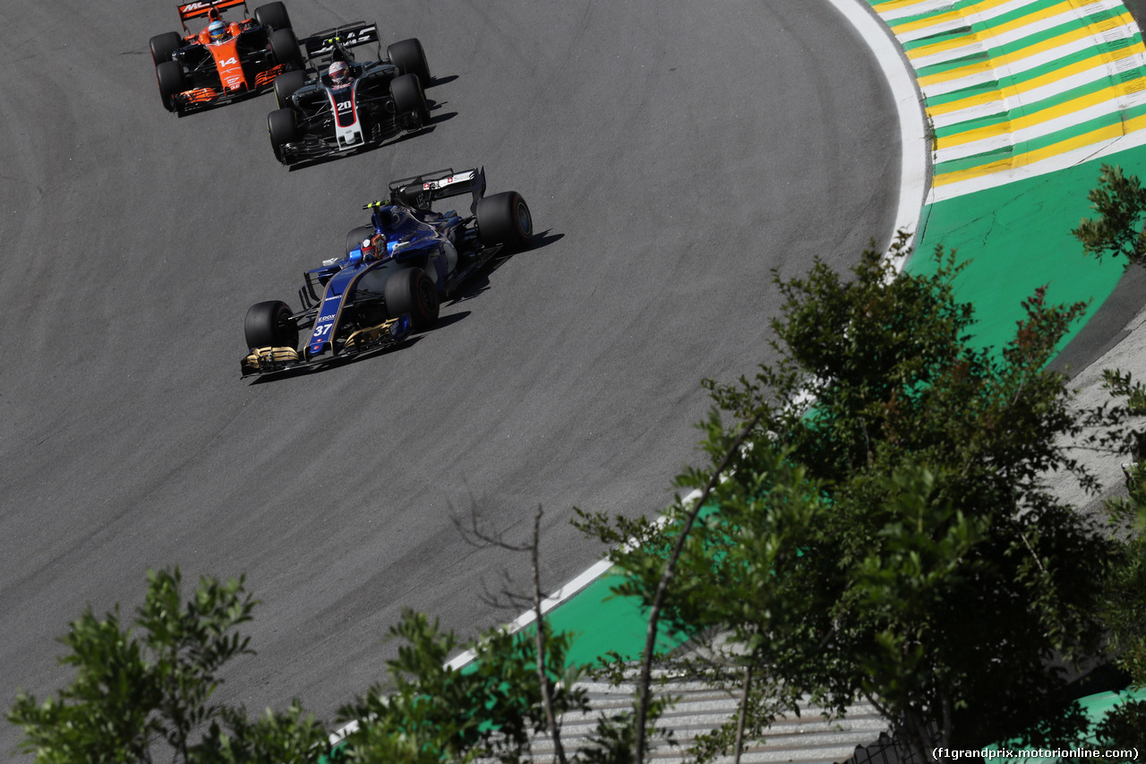 GP BRASILE, 10.11.2017 - Prove Libere 1, Charles Leclerc (MON) Test Driver, Sauber C36