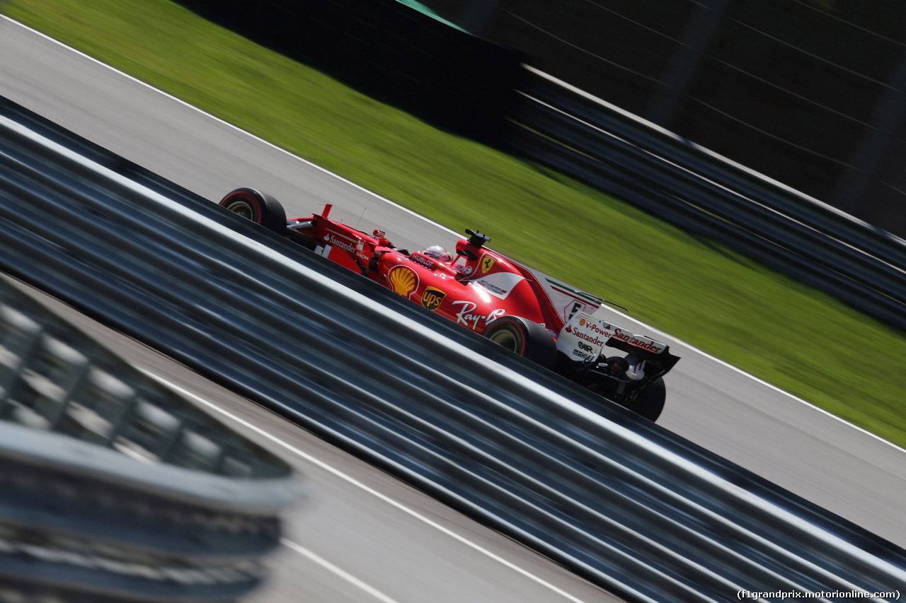 GP BRASILE, 10.11.2017 - Prove Libere 1, Sebastian Vettel (GER) Ferrari SF70H