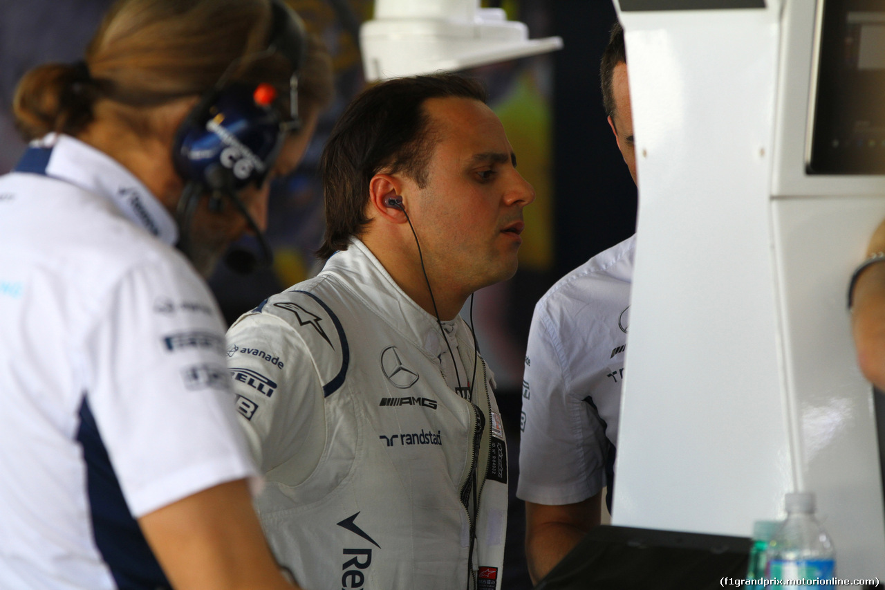 GP BRASILE, 10.11.2017 - Prove Libere 1, Felipe Massa (BRA) Williams FW40