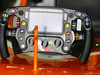 GP BRASILE, 10.11.2017 - Free Practice 1, McLaren MCL32, steering wheel
