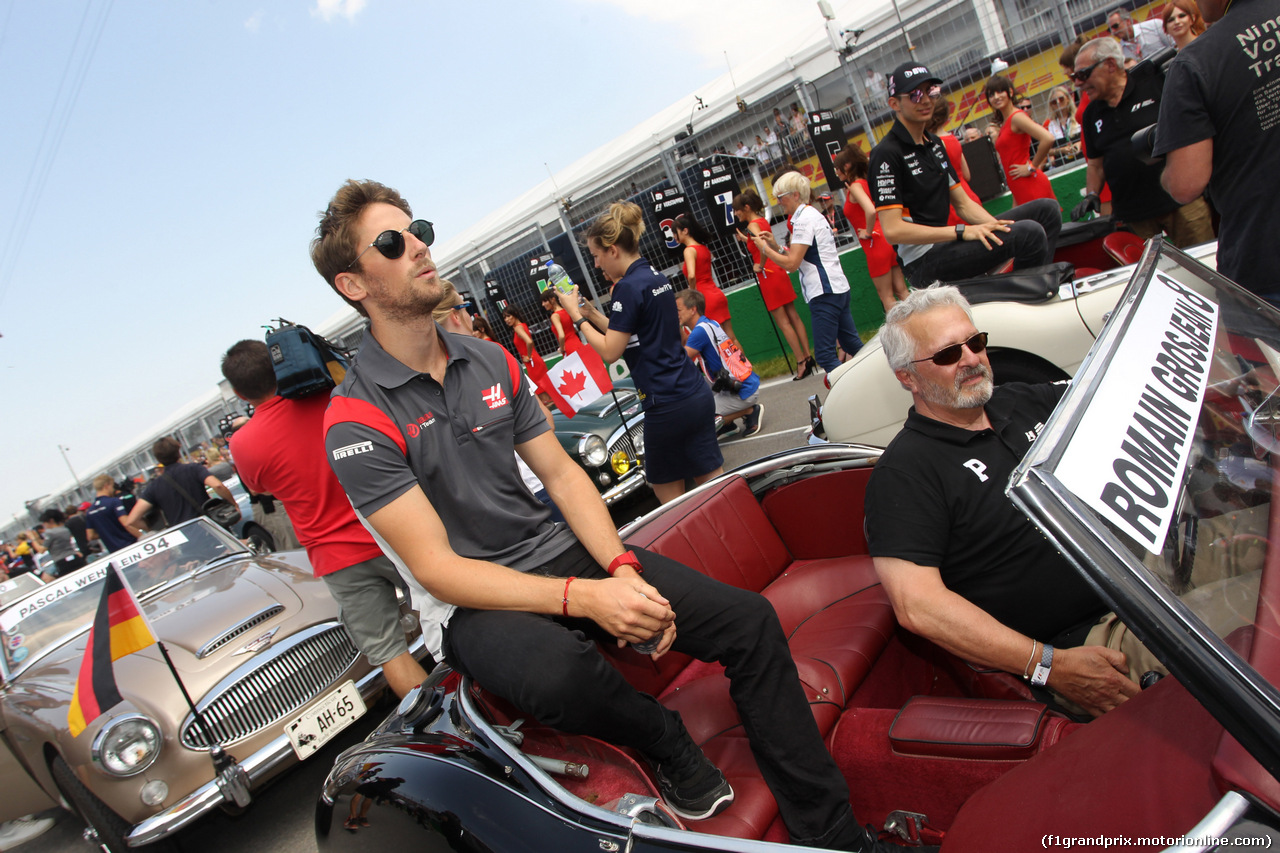 GP CANADA, 11.06.2017- Romain Grosjean (FRA) Haas F1 Team VF-17
