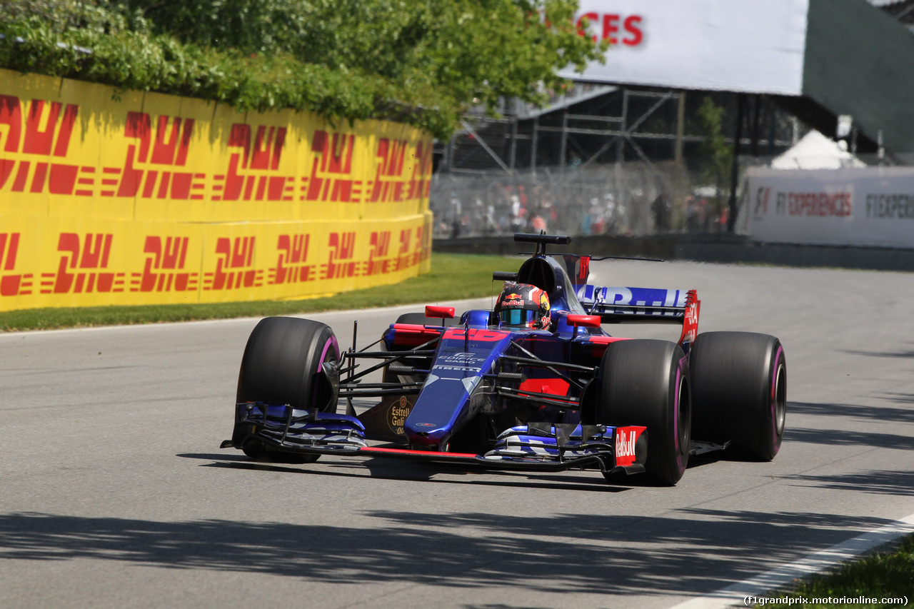 GP CANADA, 11.06.2017- Gara, Daniil Kvyat (RUS) Scuderia Toro Rosso STR12