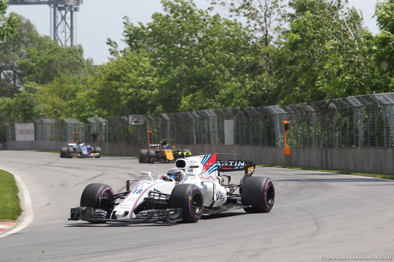 GP CANADA, 11.06.2017- Lance Stroll (CDN) Williams FW40